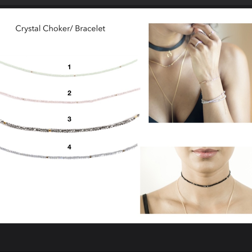 Crystal Choker / bracelet